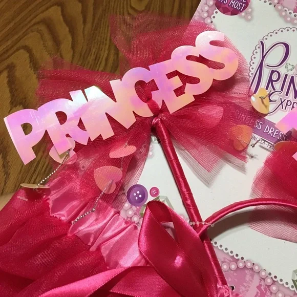 Girl's Princess 3pc Skirt Set Dress Up - Picture 6 of 7